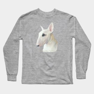 Marshmallow Bull Terrier Long Sleeve T-Shirt